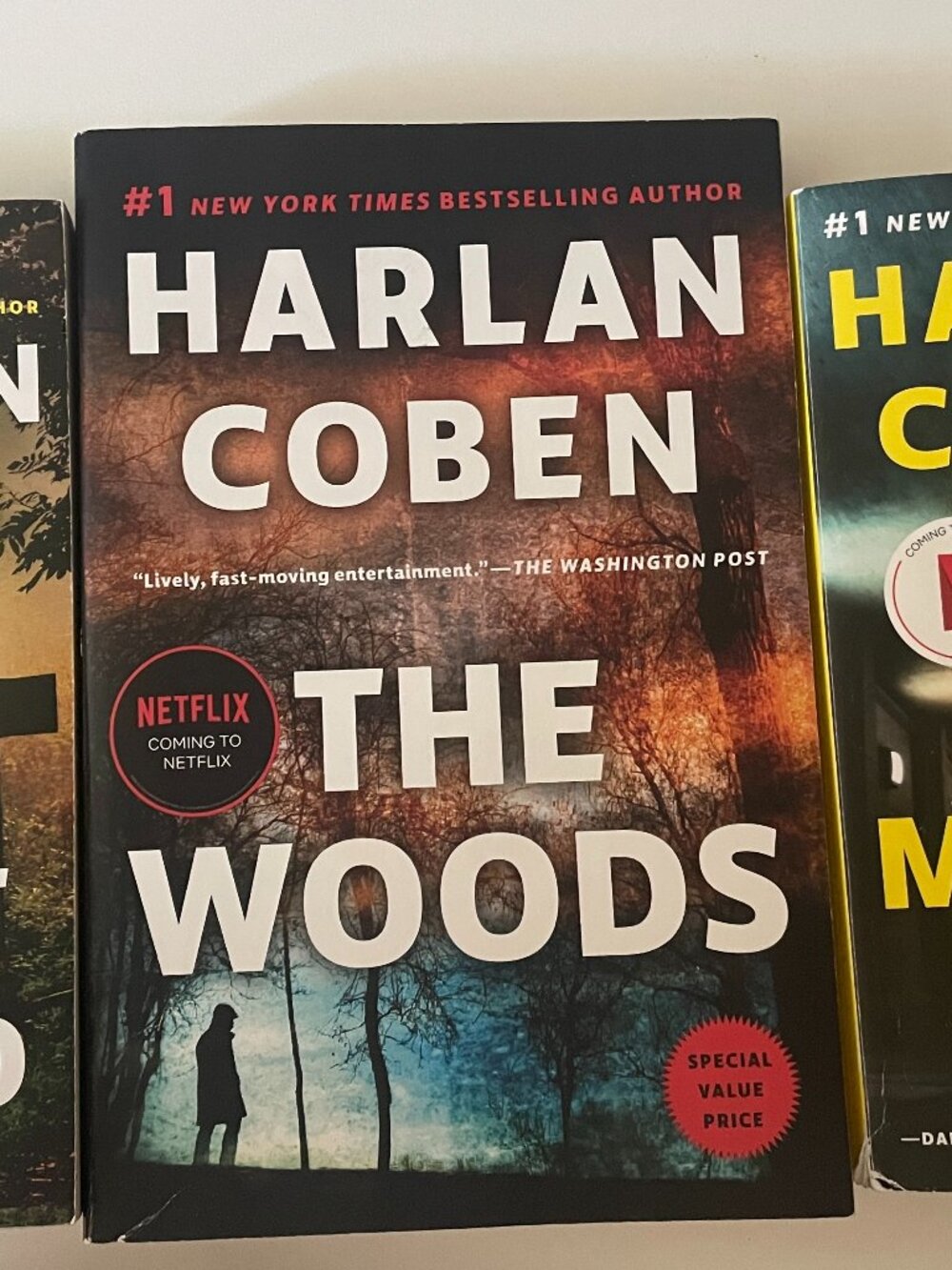 Harlan Coben PB- "Don't Let Go," "The Woods" and "Missing You"- Set of 3 EUC